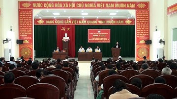 TỔ ĐẠI BIỂU HĐND HUYỆN TIẾP XÚC CỬ TRI THỊ TRẤN NGỌC LẶC