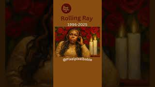 Rolling Ray has passed away at 28 😢 Rolling Ray Inspired Art🥀 #zues #rollingray
