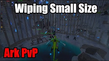 Wiping Small Size Online "The Center Northern Ice Cave" | Ark Raids #60 (Unofficial PvP)