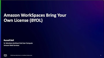 Create an Amazon WorkSpaces Bring Your Own License (BYOL) image with VMware Workstation
