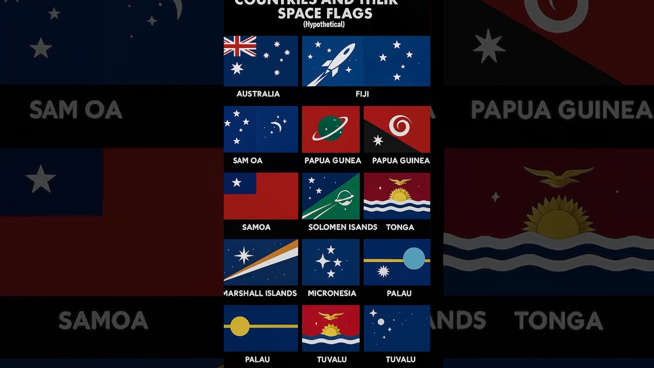 australian space flags 