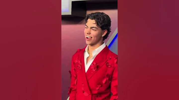 Our victor is on the blue carpet