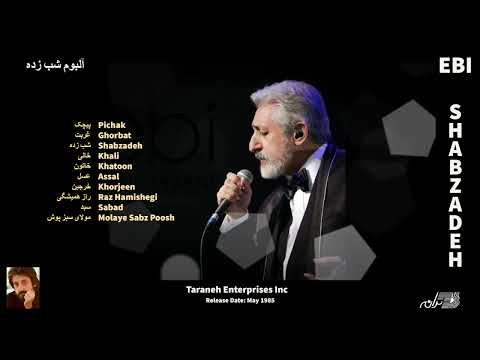 EBI / SHABZADEH ALBUM آلبوم کامل شب زده ابی