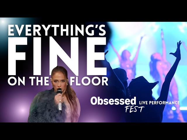 Jennifer Lopez - Everything's Fine / On The Floor - Prime Video Obsessed Fest Live Performance