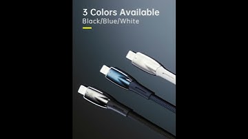 Baseus Glimmer Series Fast Charging Data Cable Type-C to iP 20W