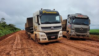 Estrada Lisa, Muita Chuva e Muito Barro a Caminho da Fazenda!