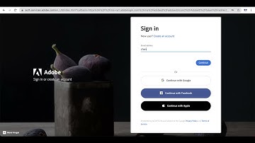 How to reset Adobe Creative Cloud account password