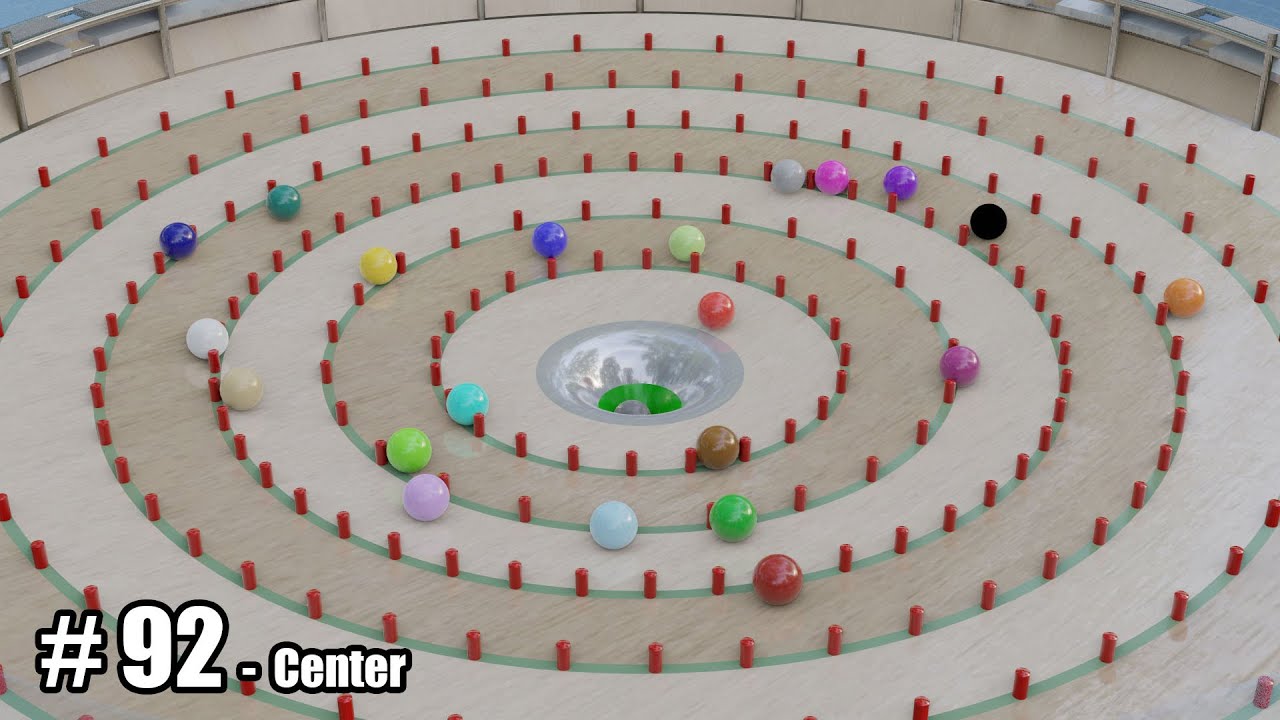 Center - 3D Marble Race