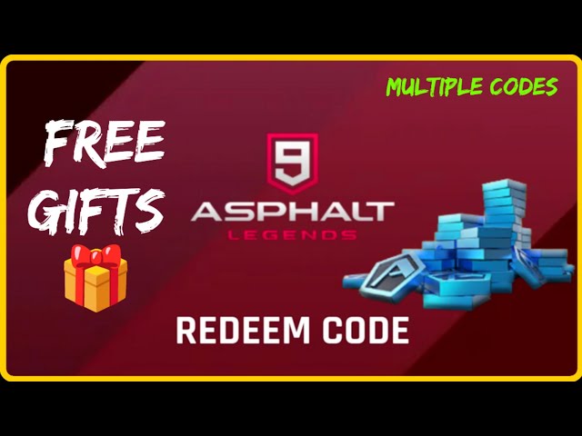 Asphalt 9 - REDEEM the Gift Code to Claim 125 Tokens + 75000 Credits 🥳 