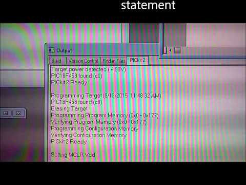 step by step configuring 7 segment display