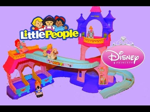 little people princess horse castle