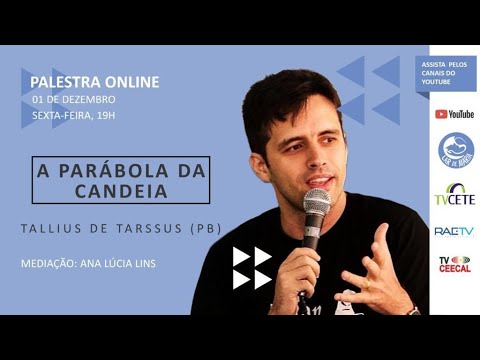 A PARÁBOLA DA CANDEIA COM TALLIUS DE TARSSUS (PB)