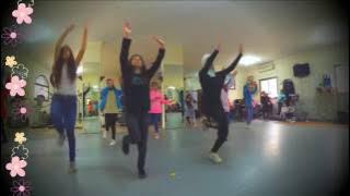 مدوا الايادي - خطوات تعليم رقصتها - فرقة الفتافيت تصميم الاستعراض فاطمه الخطيب Dance Action