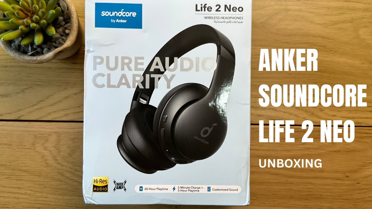 AUDIFONOS ANKER SOUNDCORE LIFE 2 NEO