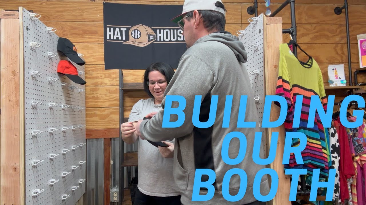 Making a plan and building our booth in our local shop. - YouTube