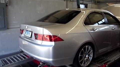Supercharged TSX - dyno pull