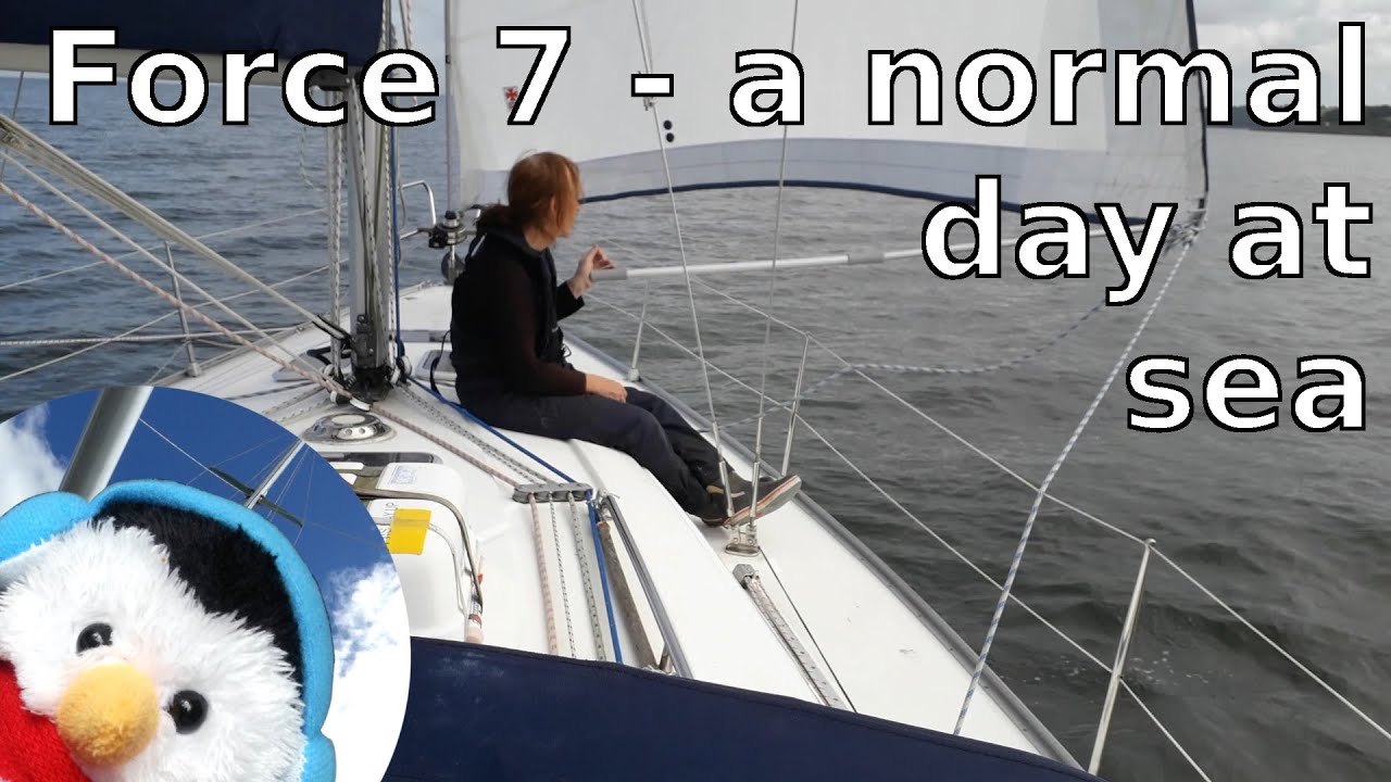 Stormy sea - Sailing the Irish Sea - Ardglass to Bangor - Ep. 110