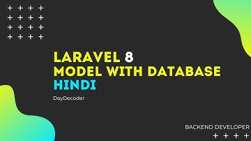 Laravel 8 Beginner Tutorial | Model with Database