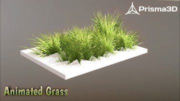 Make Animated Grass in Prisma3d
