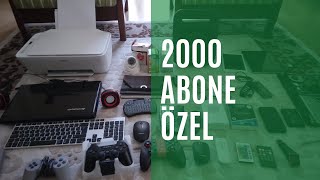 2000 Abone Özel | Tüm Elektronik Eşyalarım | Samsung Oyuncusu