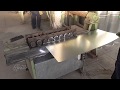 Производство прямошовных воздуховодов из оцинкованной стали