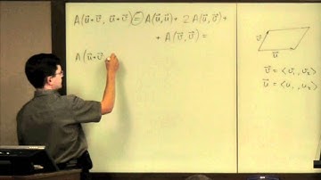 Lecture 2011.06.08 Part 03/7 Dilemma about the Sign of Area