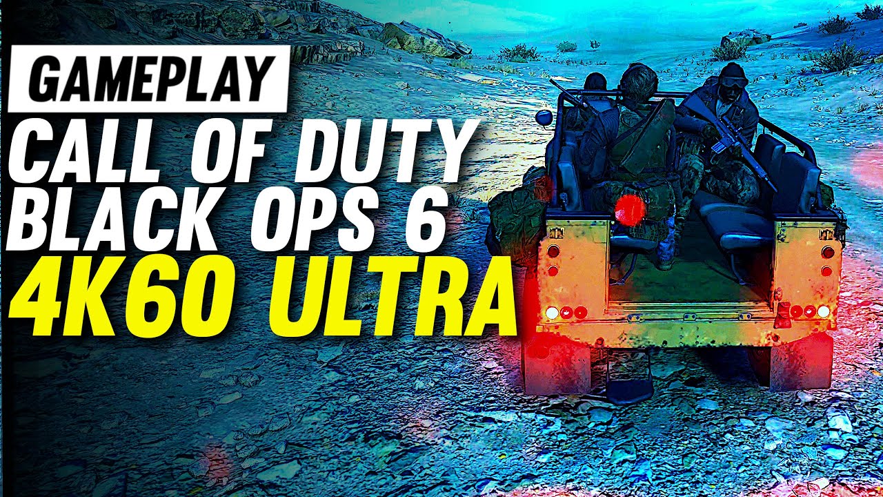 Call of Duty Black Ops 6 | Gameplay épico em 4K 60fps HDR Desempenho da ...