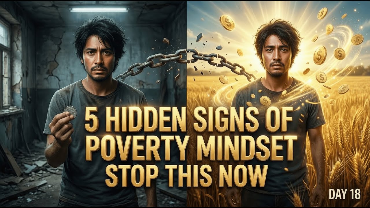 உங்களை ஏழையாக வைத்திருக்கும் 5 ரகசிய அறிகுறிகள்! | Scarcity Mindset Tamil | Day 18