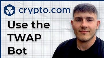 How to use the TWAP Bot on the Crypto.com Exchange (2025 Guide)