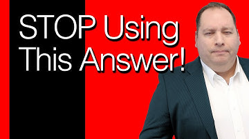 "What’s Your Current Salary?" BEST ANSWER (Former CEO Explains Why "I