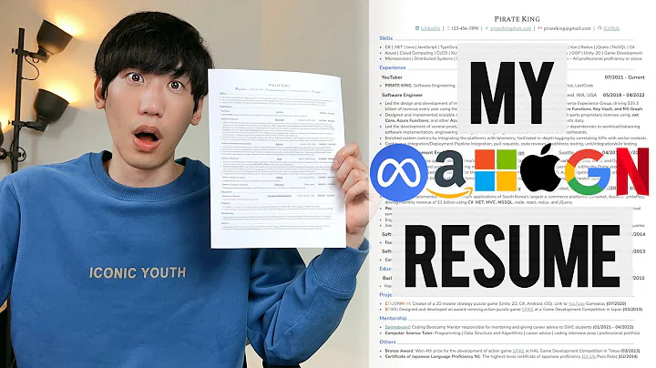 How this resume landed dream offers from Google, Microsoft, and Amazon!