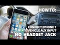 How to Use iPhone 7 with No Headphone Jack in Your Car – Listen to Music on Aux Input