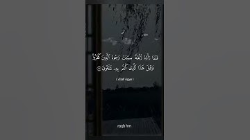الآية 27 من سورة الملك 🩵 #المصحف #القرآن_الكريم #quran