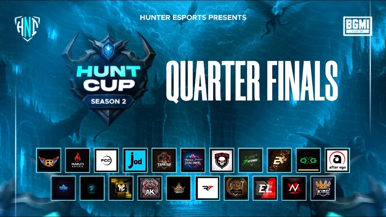 [HINDI] HUNT CUP 🏆 S-2 || QUARTER FINALS G-3 || 10,000INR PRIZEPOOL ...