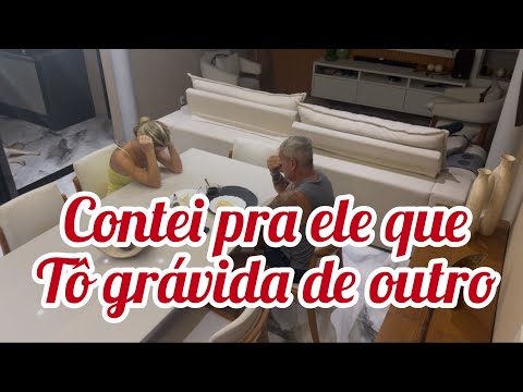 Engravidei de outro, essa foi a reação dele quando descobriu ( peguei a gravação interna da casa )