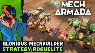 Великолепная стратегия MechBuilder в жанре рогалик! - Механическая Армада [Полная версия]