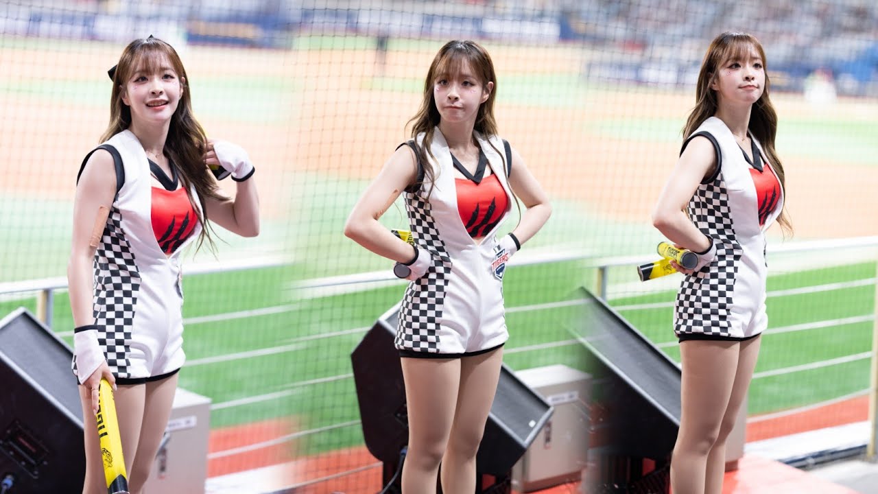 기아타이거즈 조다빈 치어리더 #1 250507 4k