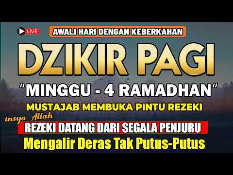 ALLAH LANCARKAN SEGALANYA CUKUP PUTAR DAN DENGARKAN DZIKIR PAGI PEMBUKA REZEKI AL-MATSURAT PAGI