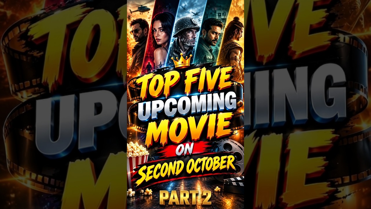 TOP 5 UPCOMING MOVIES OF OCTOBER 2026 🔥 | 2 October की 5 बड़ी Movies | part 2 #shortsfeed #upcoming