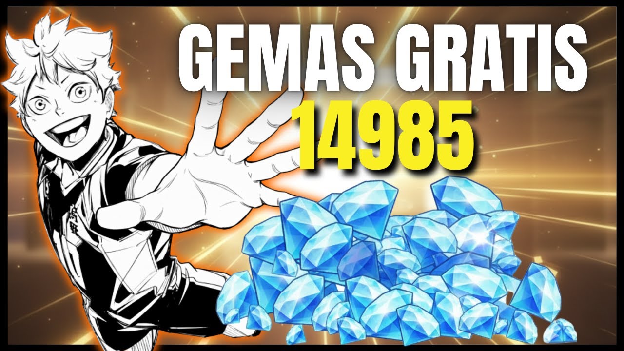¡GANA 14,985 GEMAS GRATIS en Haikyuu Fly High! 😱 (Evento oficial de Garena)