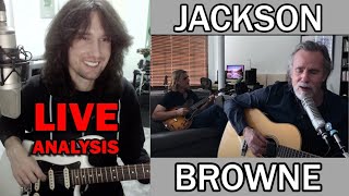 British guitarist analyses Jackson Brownes unmistakeable musical delivery