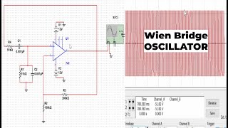 Wein Bridge Oscillator using Multisim | Principle, Working, Diagram, Circuit, Basics & Explanation