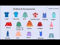 Clothes and accessories vocabulary