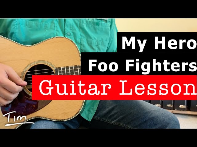 Foo Fighters- My Hero With Lyrics Chords - Chordify