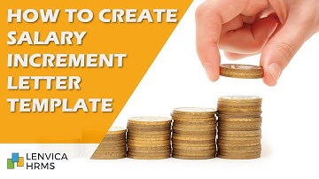 How to create Salary Increment Letter Template