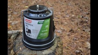Coleman Quickpack Lantern, First Impressions