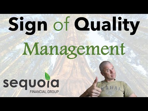 Sign of High Quality Management | Capital Allocation with example (Sequoia Financial Group)