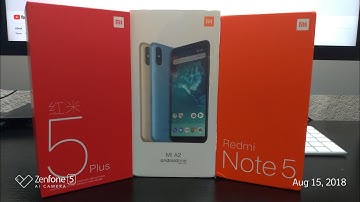Xiaomi Mi A2 VS Redmi Note 5 VS Redmi 5 Plus | WHICH ONE?