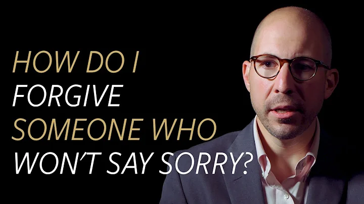 How do I forgive someone who refuses to say sorry?