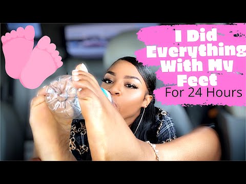 Feet For Hands Challenge | 24 hours